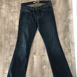 J BRAND boot cut dark jeans